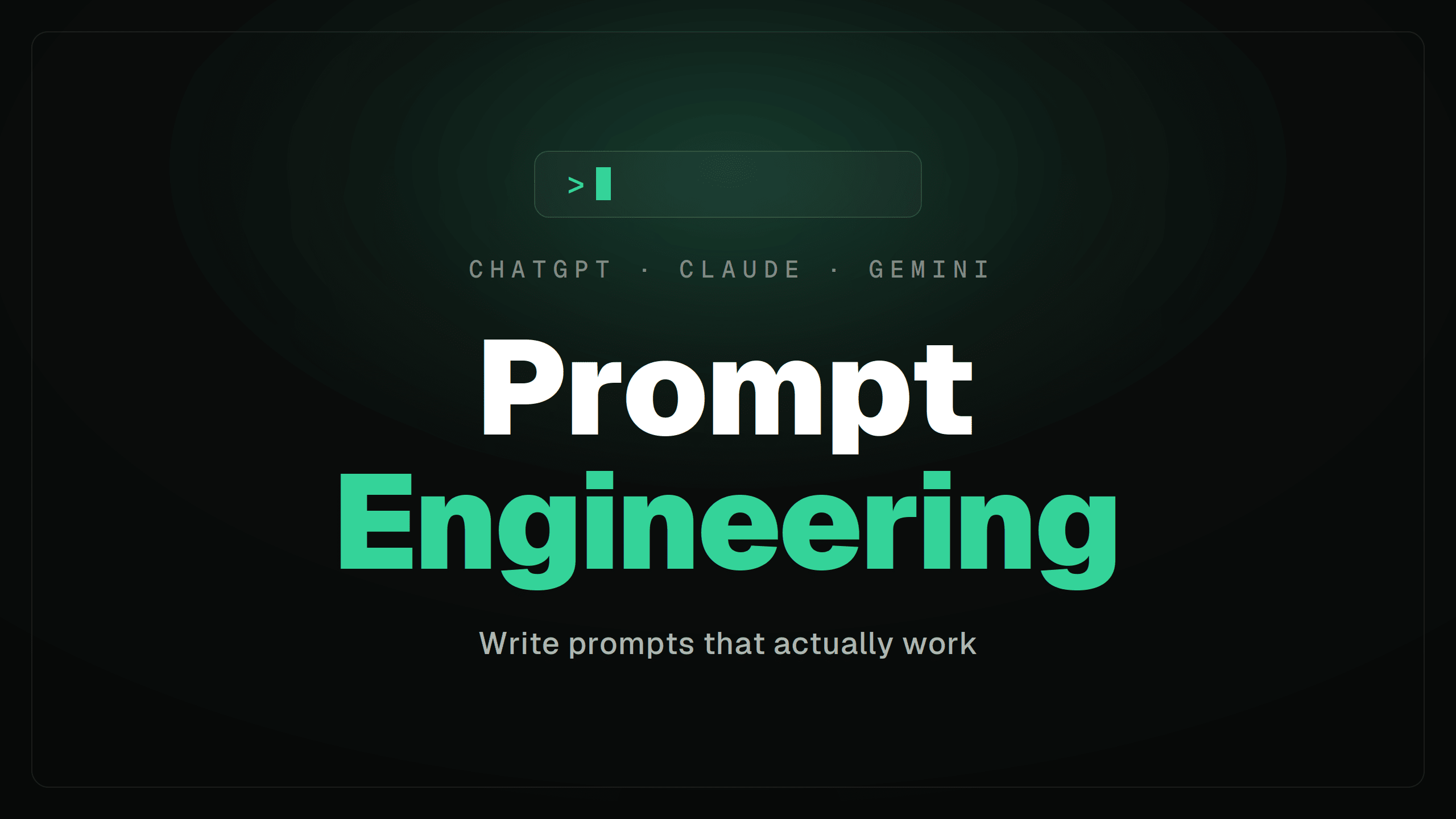 Prompt Engineering Mastery: From Fundamentals to Production